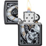 Зажигалка ZIPPO SKULL CLOCK 29854